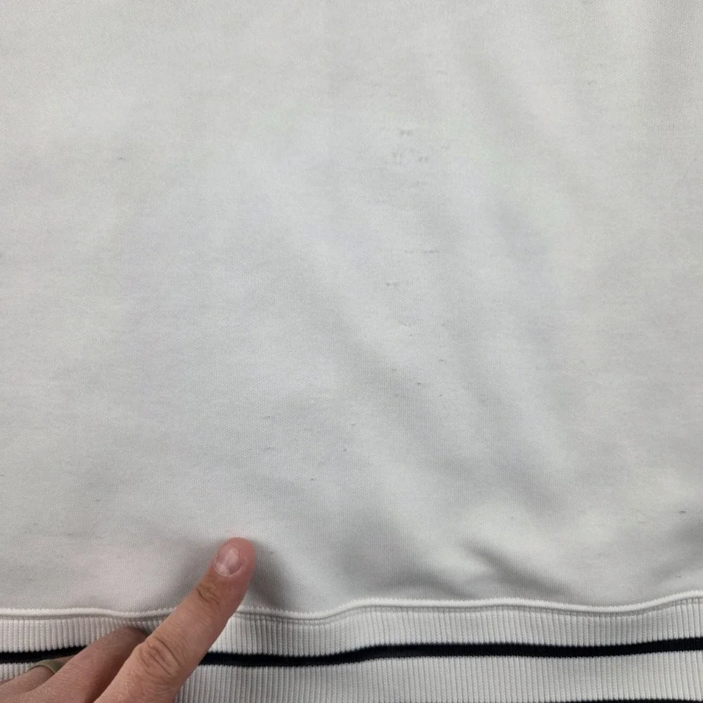 The North Face Track Jacket Mens 2XL White Full Zip Retro Y2K‎